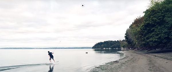Video: Dronesurfing